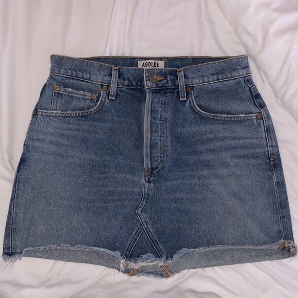 Agolde Quinn Skirt - Picture 5 of 6